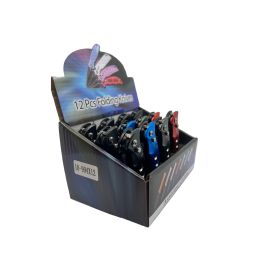 3.25" 12 Piece Stainless Steel Automatic Knife Display