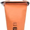 vidaXL Dry Bag Orange 7.9 gal PVC