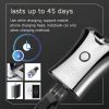 Portable Electric Shaver For Men Beard Trimmer Small Size Quick Charging; with Clean Brush Travel Men's Razors