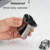 Portable Electric Shaver For Men Beard Trimmer Small Size Quick Charging; with Clean Brush Travel Men's Razors