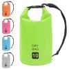 vidaXL Dry Bag Green 2.6 gal PVC
