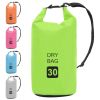 vidaXL Dry Bag Green 7.9 gal PVC