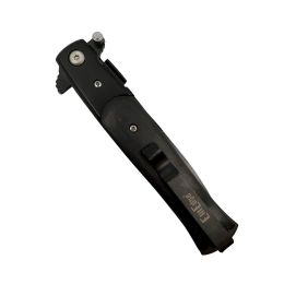 Titanium Knife (Color: Black Marble)