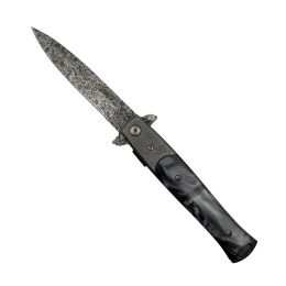 Titanium Knife (Color: Dark Wood)