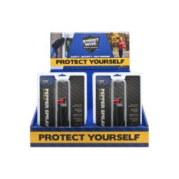 10-pack Stream Pepper Spray Countertop Display (Color: Pink)