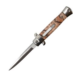 Stiletto OTF Knife (Color: Snake Skin)