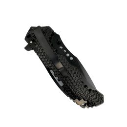 4.75" Knife With ABS Handle (Color: Leaf Camo)