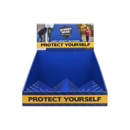 10-pack Stream Pepper Spray Countertop Display (Color: Black)